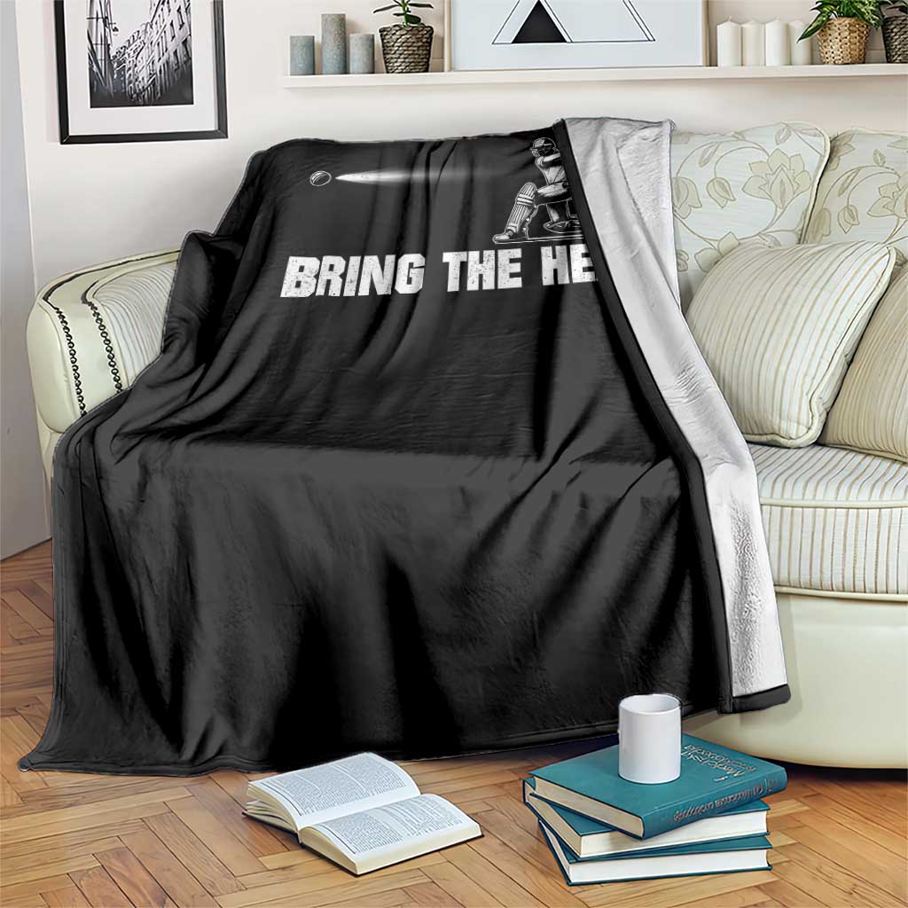 Cricket Player Throw Blanket Bring The Heat Batting