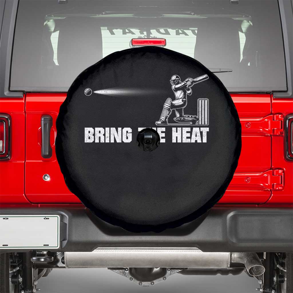 Cricket Player Spare Tire Cover Bring The Heat Batting