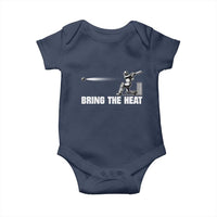 Cricket Player Baby Onesie Bring The Heat Batting