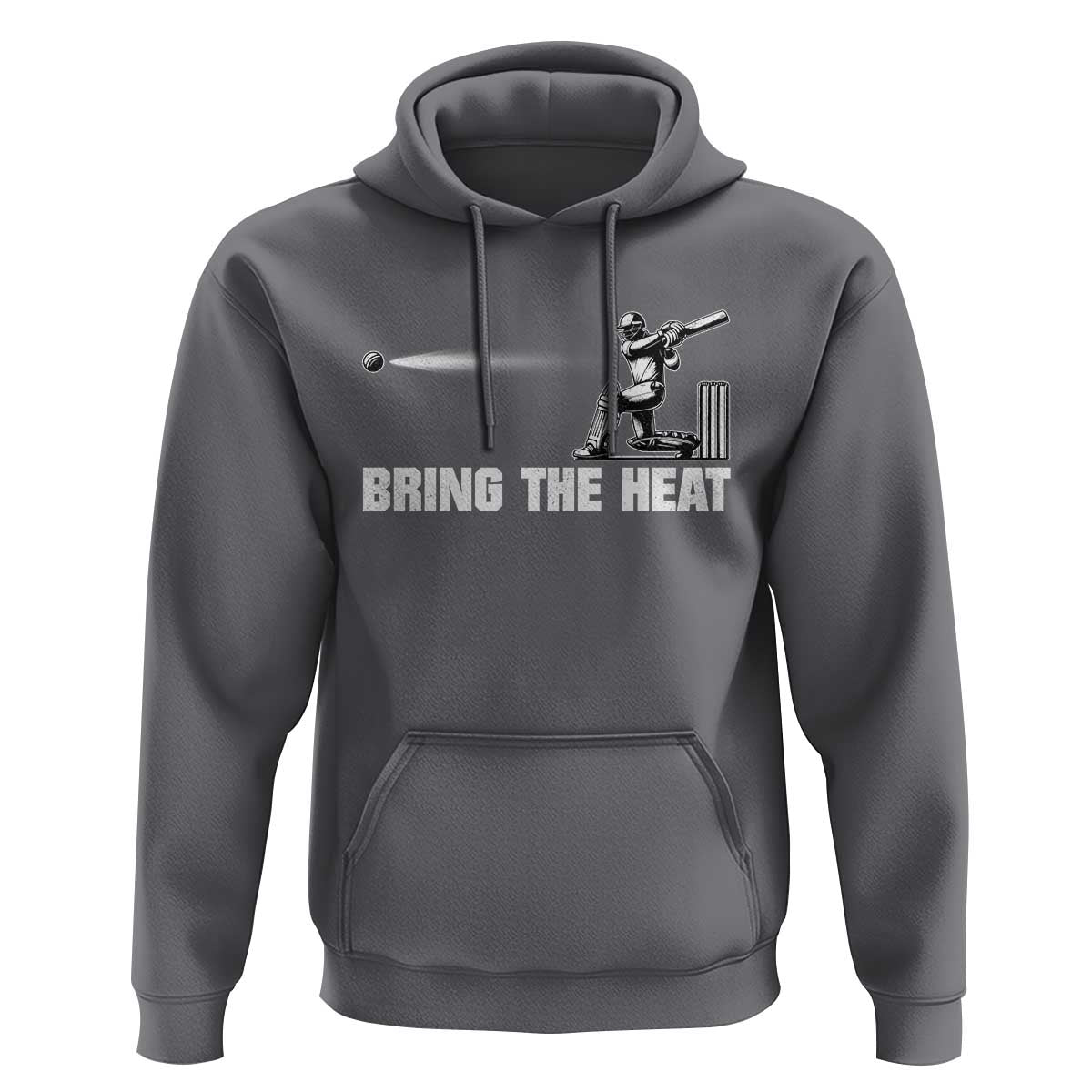 Cricket Player Hoodie Bring The Heat Batting