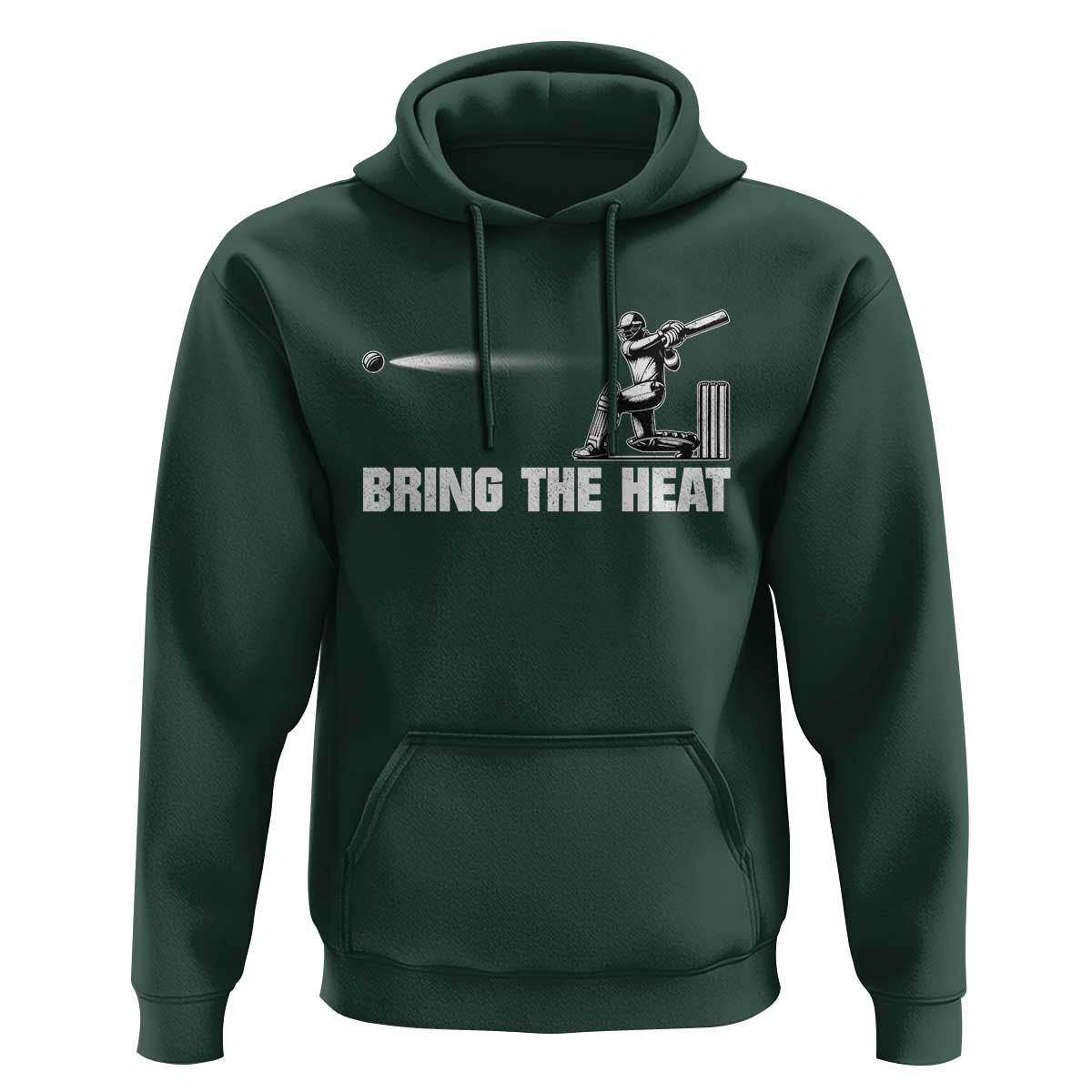 Cricket Player Hoodie Bring The Heat Batting