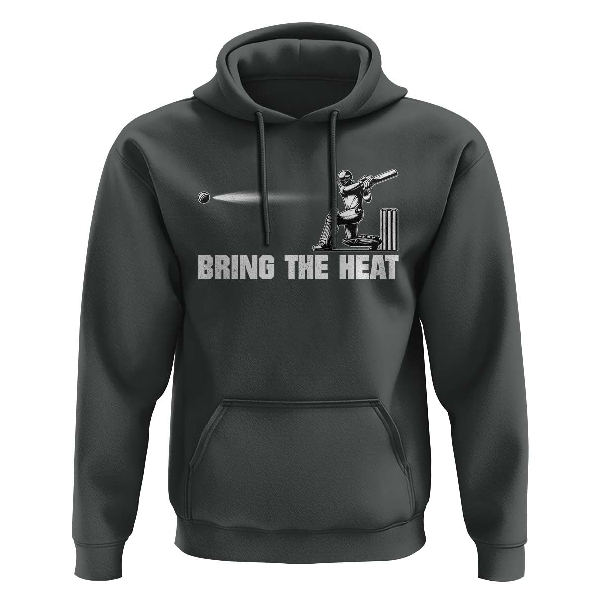 Cricket Player Hoodie Bring The Heat Batting