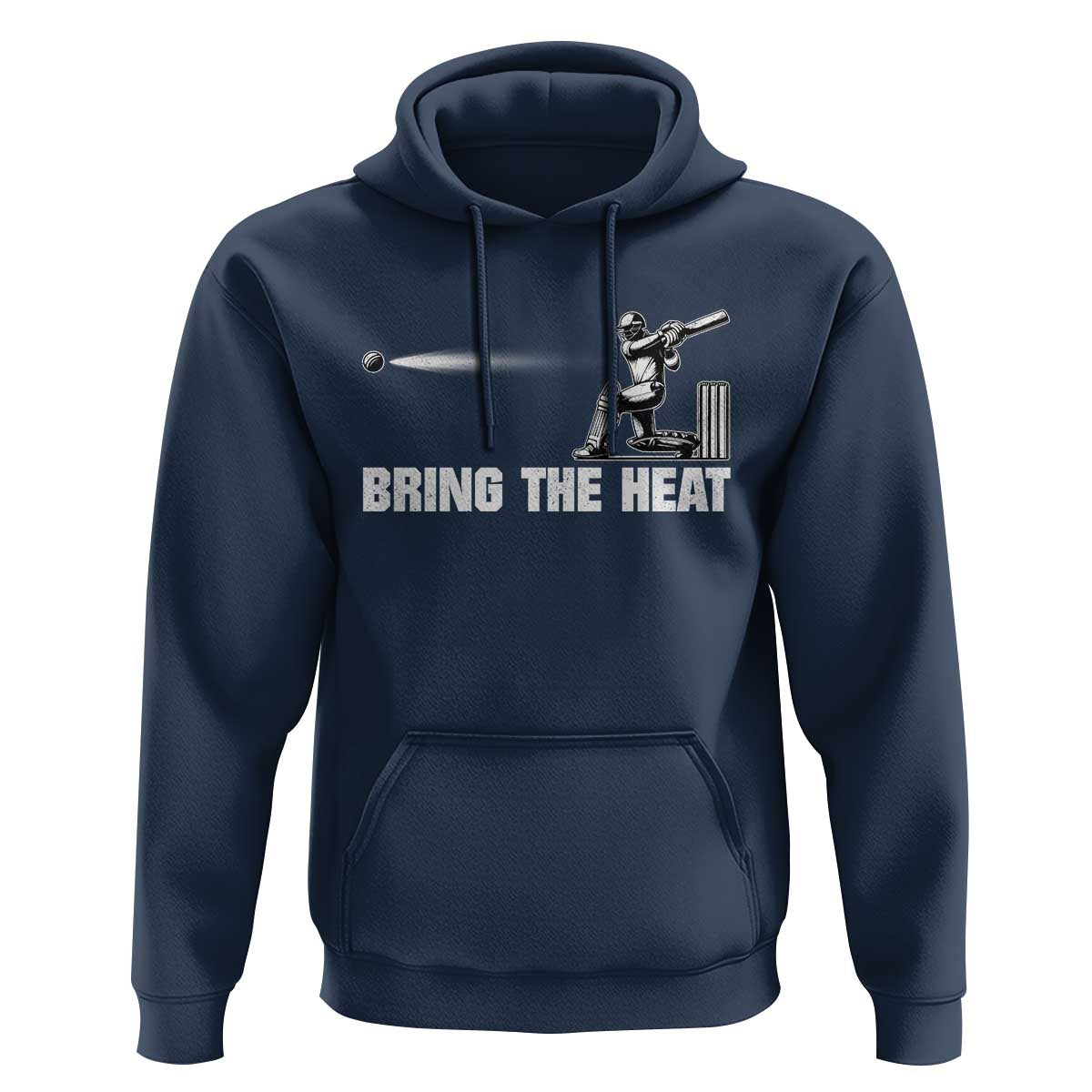 Cricket Player Hoodie Bring The Heat Batting