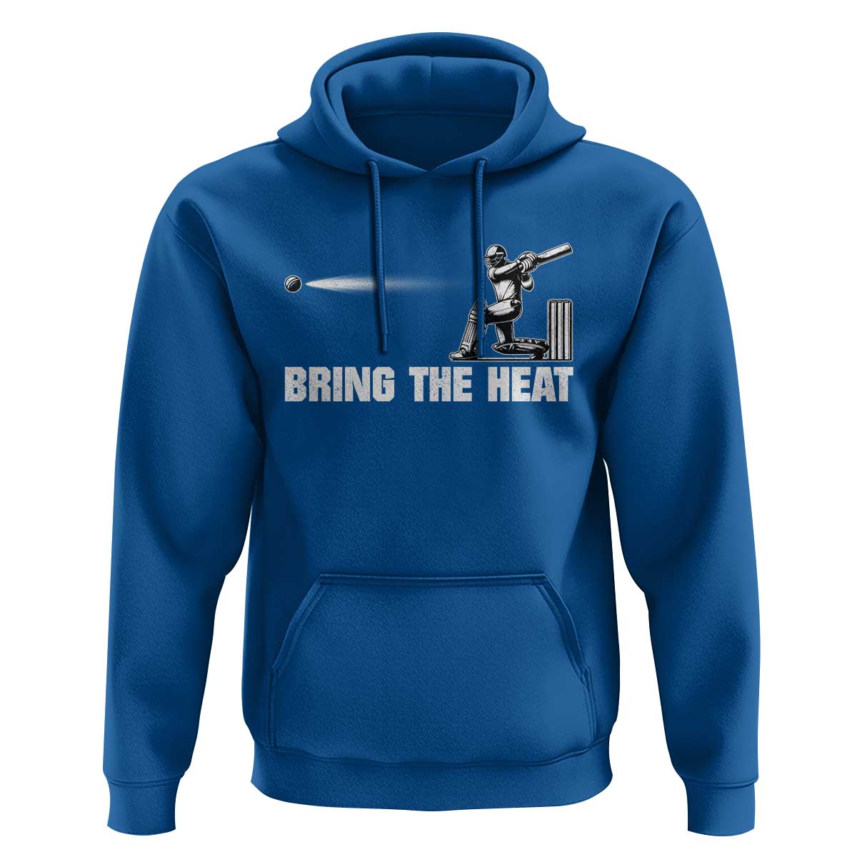 Cricket Player Hoodie Bring The Heat Batting