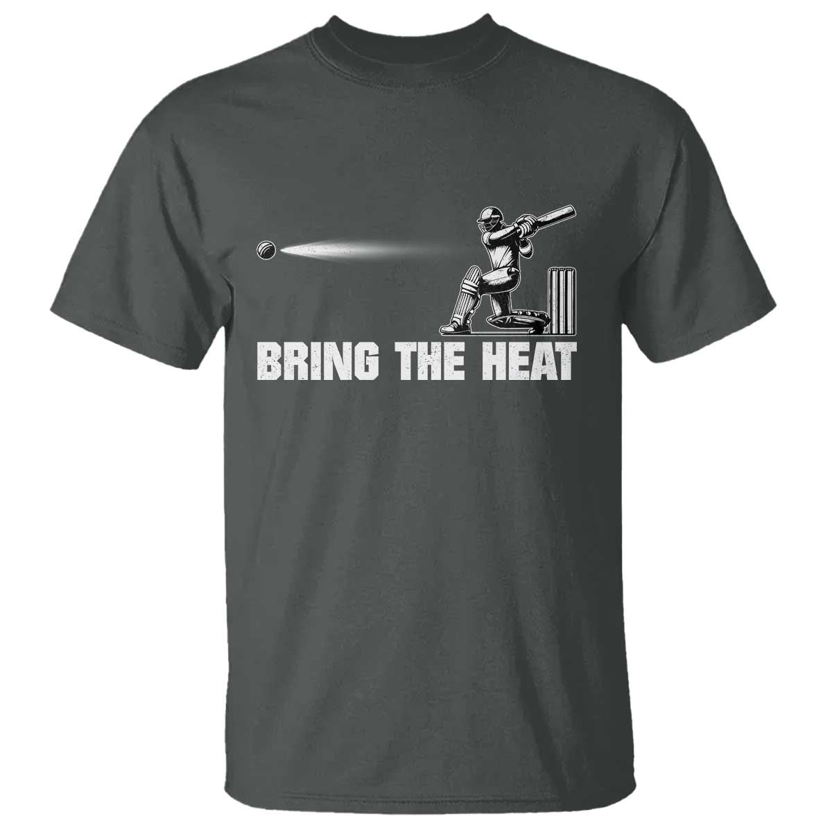 Cricket Player T Shirt Bring The Heat Batting