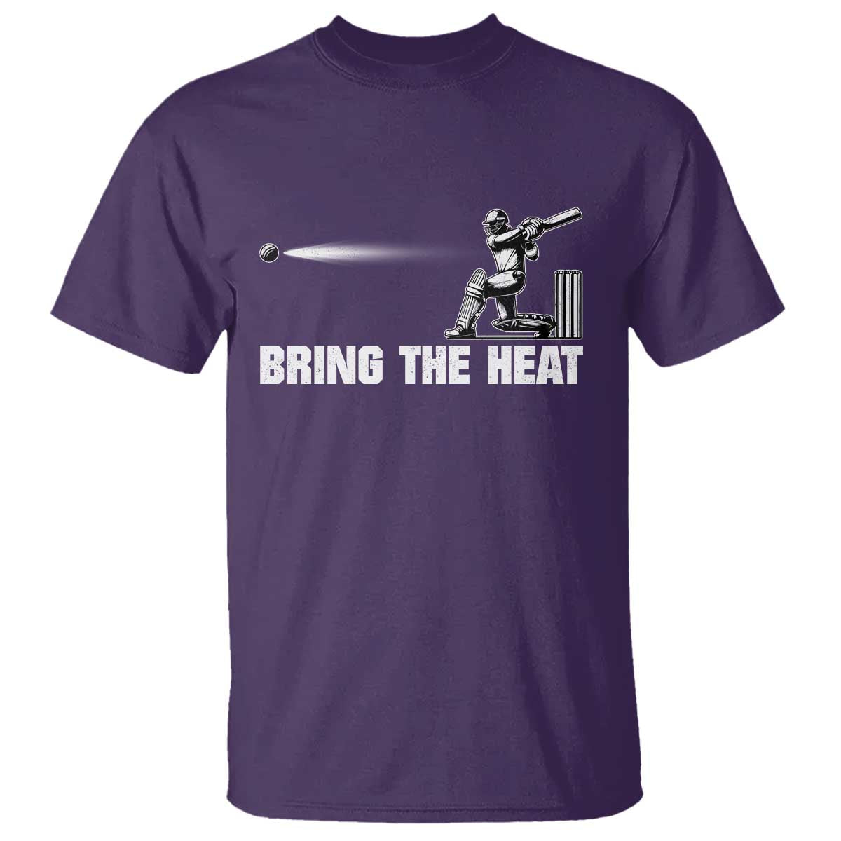 Cricket Player T Shirt Bring The Heat Batting
