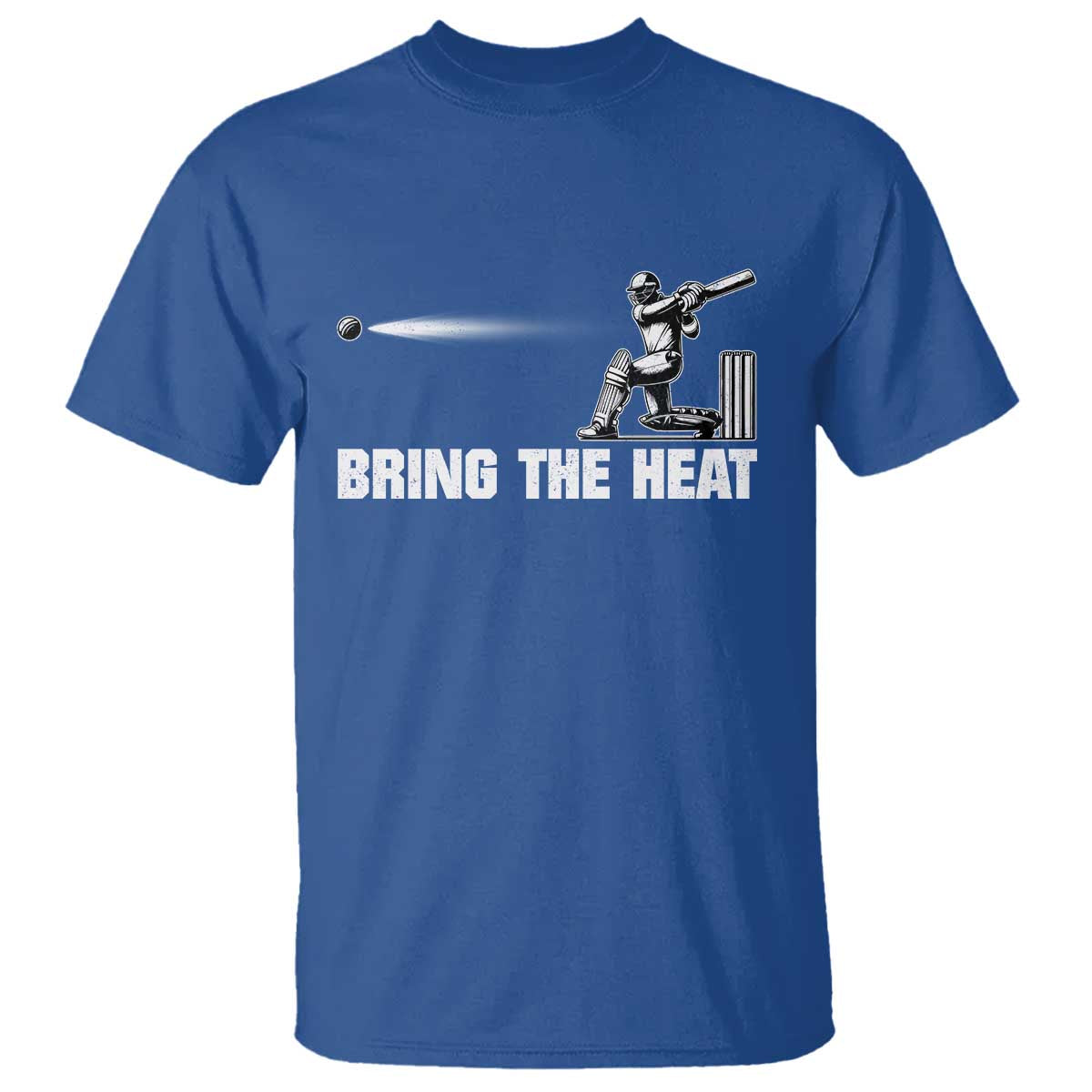 Cricket Player T Shirt Bring The Heat Batting