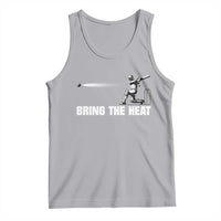 Cricket Player Tank Top Bring The Heat Batting