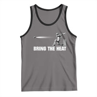 Cricket Player Tank Top Bring The Heat Batting