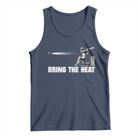 Cricket Player Tank Top Bring The Heat Batting