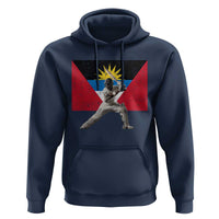 Antigua and Barbuda Cricket Hoodie Retro Vintage Sport Antiguan Flag West Indies Fan