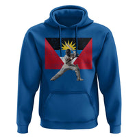 Antigua and Barbuda Cricket Hoodie Retro Vintage Sport Antiguan Flag West Indies Fan