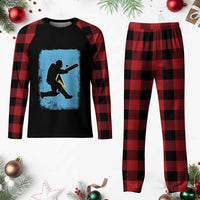 Saint Lucia Cricket Plaid Pajama Set Retro Vintage Sport Saint Lucian Flag West Indies Cricket Fan