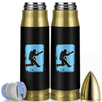 Saint Lucia Cricket Bullet Tumbler Retro Vintage Sport Saint Lucian Flag West Indies Cricket Fan
