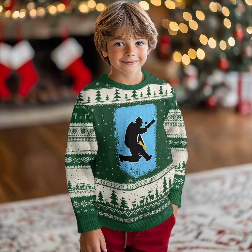 Saint Lucia Cricket Ugly Christmas Sweater Retro Vintage Sport Saint Lucian Flag West Indies Cricket Fan