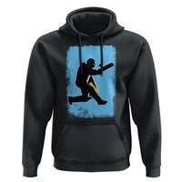 Saint Lucia Cricket Hoodie Retro Vintage Sport Saint Lucian Flag West Indies Cricket Fan