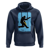 Saint Lucia Cricket Hoodie Retro Vintage Sport Saint Lucian Flag West Indies Cricket Fan