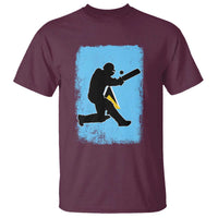 Saint Lucia Cricket T Shirt Retro Vintage Sport Saint Lucian Flag West Indies Cricket Fan
