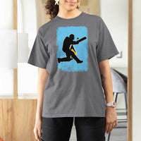 Saint Lucia Cricket T Shirt For Women Retro Vintage Sport Saint Lucian Flag West Indies Cricket Fan
