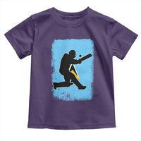 Saint Lucia Cricket Toddler T Shirt Retro Vintage Sport Saint Lucian Flag West Indies Cricket Fan