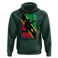 Saint Kitts and Nevis Cricket Hoodie Retro Vintage Sport Kittitian Flag West Indies Cricket Fan