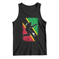 Saint Kitts and Nevis Cricket Tank Top Retro Vintage Sport Kittitian Flag West Indies Cricket Fan