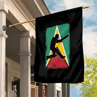 Guyana Cricket Garden Flag Retro Vintage Sport Guyanese Flag West Indies Cricket Fan