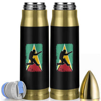 Guyana Cricket Bullet Tumbler Retro Vintage Sport Guyanese Flag West Indies Cricket Fan