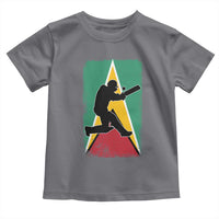 Guyana Cricket Toddler T Shirt Retro Vintage Sport Guyanese Flag West Indies Cricket Fan