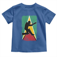 Guyana Cricket Toddler T Shirt Retro Vintage Sport Guyanese Flag West Indies Cricket Fan