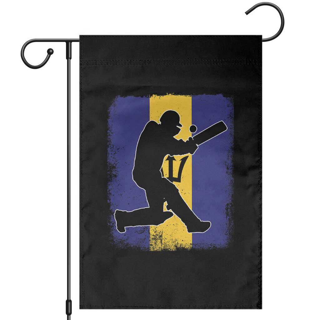 Barbados Cricket Garden Flag Retro Vintage Sport Bajan Flag West Indies Cricket Fan