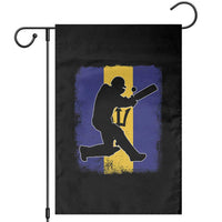 Barbados Cricket Garden Flag Retro Vintage Sport Bajan Flag West Indies Cricket Fan