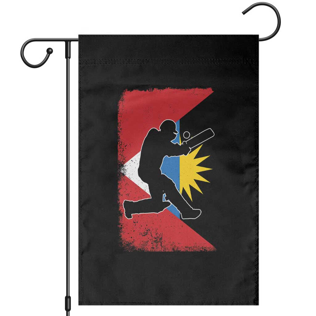 Antigua and Barbuda Cricket Garden Flag Retro Vintage Sport Antiguan Flag West Indies Cricket Fan