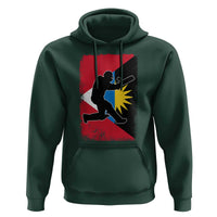 Antigua and Barbuda Cricket Hoodie Retro Vintage Sport Antiguan Flag West Indies Cricket Fan