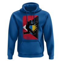 Antigua and Barbuda Cricket Hoodie Retro Vintage Sport Antiguan Flag West Indies Cricket Fan