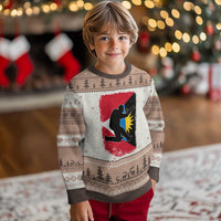 Antigua and Barbuda Cricket Ugly Christmas Sweater Retro Vintage Sport Antiguan Flag West Indies Cricket Fan