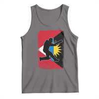 Antigua and Barbuda Cricket Tank Top Retro Vintage Sport Antiguan Flag West Indies Cricket Fan