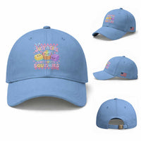 Just A Girl Who Loves Squishies Baseball Cap Cute Kawaii Dumpling Graphic Coquette Bow Girls