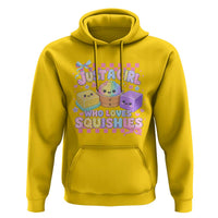 Just A Girl Who Loves Squishies Hoodie Cute Kawaii Dumpling Graphic Coquette Bow Girls