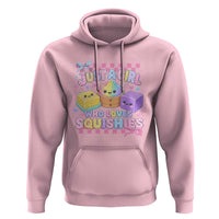 Just A Girl Who Loves Squishies Hoodie Cute Kawaii Dumpling Graphic Coquette Bow Girls