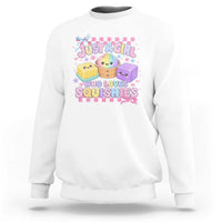 Just A Girl Who Loves Squishies Sweatshirt Cute Kawaii Dumpling Graphic Coquette Bow Girls