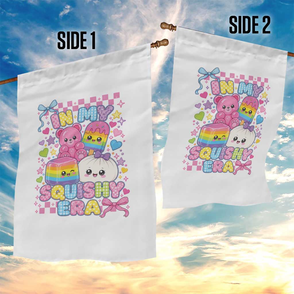 In My Squishy Era Garden Flag Cute Kawaii Pastel Dumpling Graphic