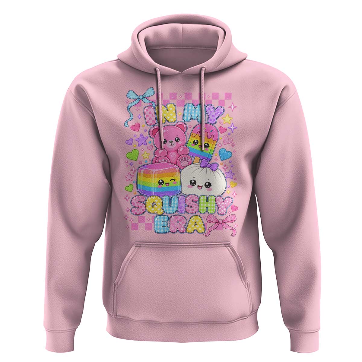 In My Squishy Era Hoodie Cute Kawaii Pastel Dumpling Graphic