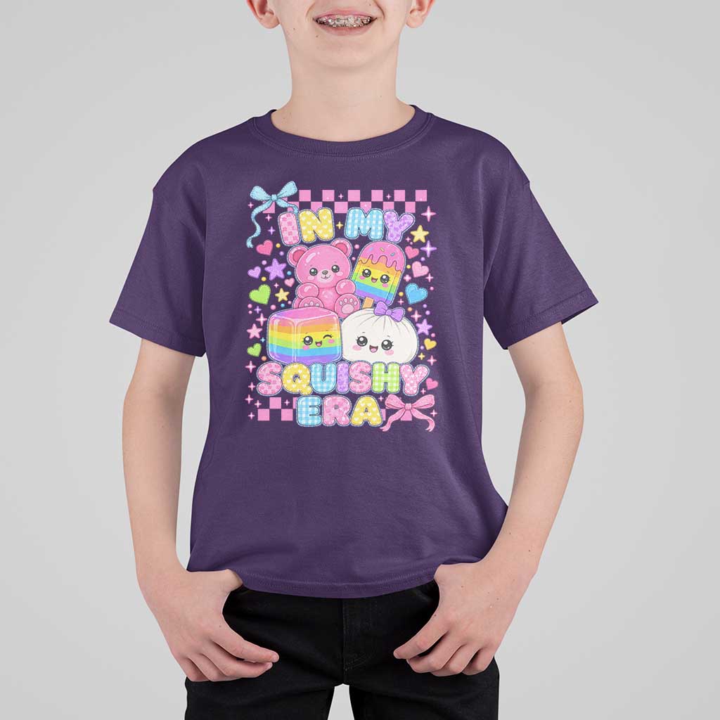 In My Squishy Era T Shirt For Kid Cute Kawaii Pastel Dumpling Graphic