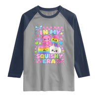 In My Squishy Era Raglan Shirt Cute Kawaii Pastel Dumpling Graphic