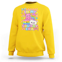 In My Squishy Era Sweatshirt Cute Kawaii Pastel Dumpling Graphic