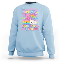 In My Squishy Era Sweatshirt Cute Kawaii Pastel Dumpling Graphic