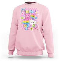 In My Squishy Era Sweatshirt Cute Kawaii Pastel Dumpling Graphic