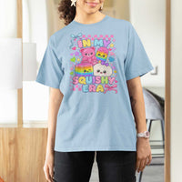In My Squishy Era T Shirt For Women Cute Kawaii Pastel Dumpling Graphic