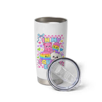In My Squishy Era Tumbler Cup Cute Kawaii Pastel Dumpling Graphic